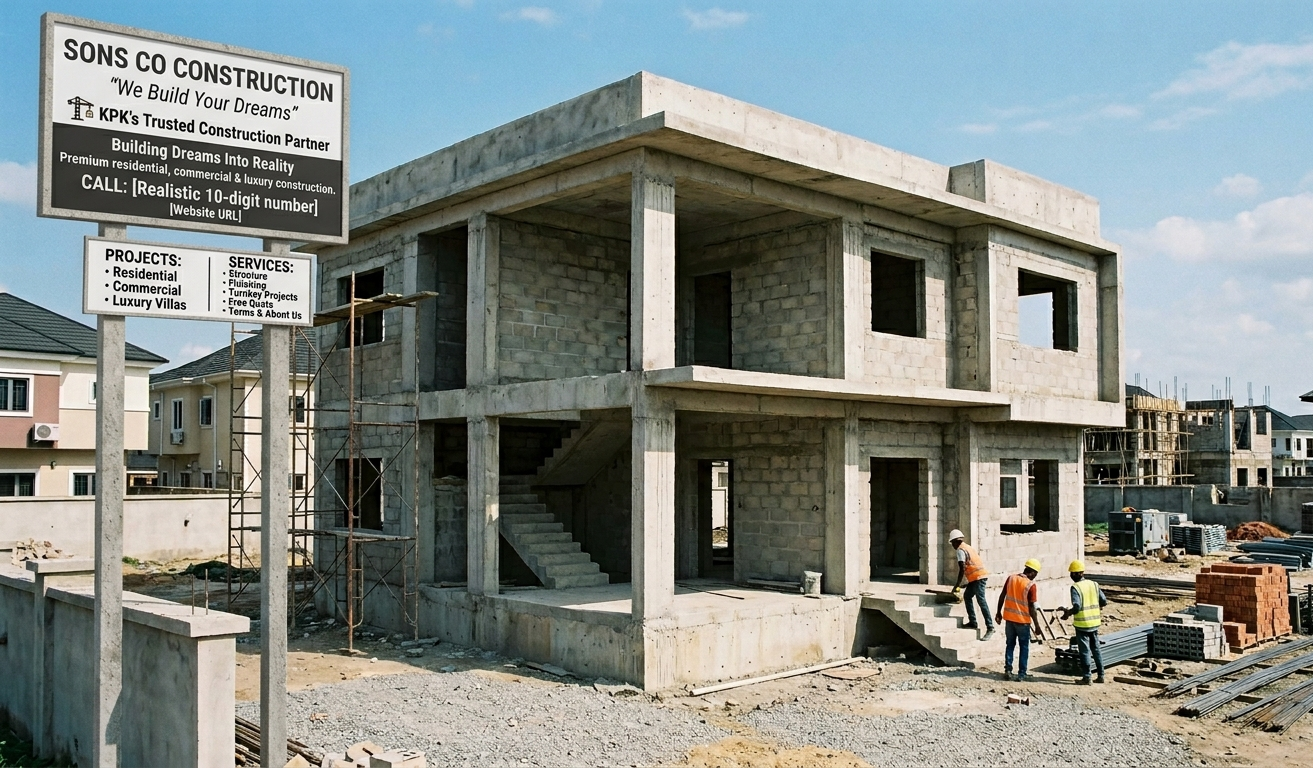 Grey structure construction KPK
